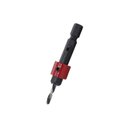 Ver imagem 1 de Escareador Conico 45° 8 Mm Para Broca 3 Mm Regulável Com Haste Sextavada E Chave Allen