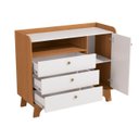 Ver imagem 6 de Conjunto Quarto Infantil 3 Peças Guarda Roupa e 2 Cômodas Kappesberg