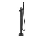 Ver imagem 2 de Misturador Monocomando De Piso Para Banheira Quadrado Preto