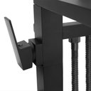 Ver imagem 5 de Misturador Monocomando De Piso Para Banheira Quadrado Preto