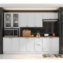 Ver imagem 1 de Cozinha Completa 12 Portas 2 Gavetas 1 Nicho para Forno Poliman Móveis