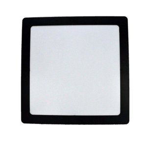 Painel Embutir 24w Quadrado Cor Preto Branco Frio
