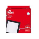 Ver imagem 2 de Painel Embutir 24w Quadrado Cor Preto Branco Frio