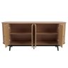 Buffet Aparador com Canto Arredondado 4 portas 100% MDF - 3