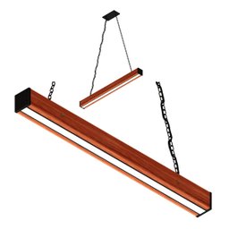 Luminária Pendente Horizontal Diamante Corrente - 5