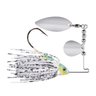Isca Artificial Maruri Spinner Bait SPB39 14g 6cm:Branco e Amarelo - 1