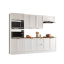 Ver imagem 3 de Cozinha Completo Modulado 11 Portas 2 Gavetas 2 Nichos para Forno Unna Yescasa Branco