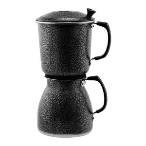 Cafeteira Econômica a Vapor de Alumínio com Baquelite