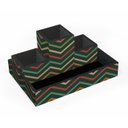 Ver imagem 1 de Organizador de Mesa 4 Pecas Kraft Zigzag Fina Ideia