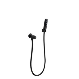 Ducha Higiênica 2 Jatos Bastão Preto Abs C/ Registro 1/4 de Volta - 2