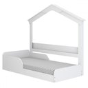 Ver imagem 2 de Cama Infantil Mini Mimo com Casinha Montessoriana Branco - Movelbras