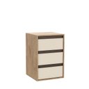 Ver imagem 3 de Mesa de Cabeceira 3 Gavetas 