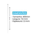 Ver imagem 3 de Fita Hellerman Abraçadeira Enforca Gato Nylon 400x7,6mm 55kg Ds0070-50un