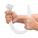 Ver imagem 4 de Fita Hellerman Abraçadeira Enforca Gato Nylon 400x7,6mm 55kg Ds0070-50un