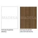 Ver mais imagens de Guarda-roupa Solteiro Madesa Denver 2 Portas de Correr com Pés - Branco/rustic