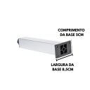 Ver imagem 3 de Kit 10 Pé Alumínio 25cm Fosco Cozinha Móveis 40x40 Regulável