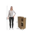 Ver imagem 7 de Nicho Porta Condimentos Celeste Kappesberg 100% Mdf Nogueira 20cm