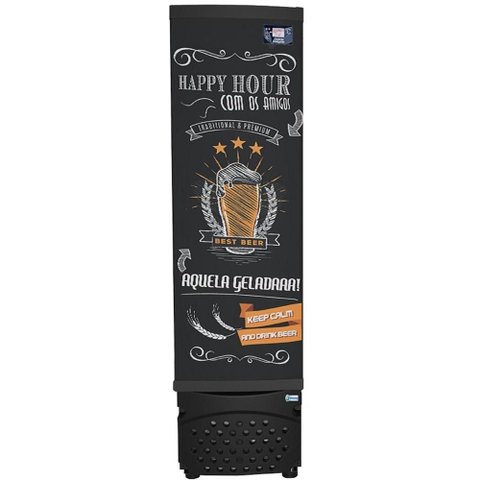 Cervejeira Imbera 244 Litros Happy Hour Preto Ccv144-220v