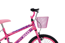 Ver imagem 4 de Bicicleta Jully Aro 20 Aero 36 Raias, Freios V-Brake Dianteiro e Traseiro, Suporte de Guidão Down Hi