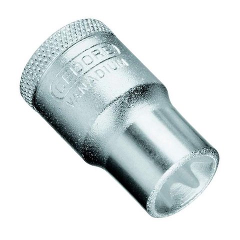 Soquete Hex. Curto Tipo Tork 14MM Enc. 1/2" - Gedore 015629