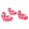 Kit com 3 Porta Copo Flamingo Inflável Piscina Mar Drink Holders Intex 33x25cm Intex - 1