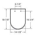 Ver imagem 2 de Assento Sanitário com Queda Amortecida Inspira Square Roca