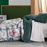 Edredom Casal Altenburg Blend Comfort Plush Dupla Face - Verde Folhagem - 1