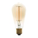 Ver imagem 1 de Kit 2 Lâmpada Filamento de Carbono Poptem St58 40w 220v 13cm Decorativa Transparente