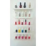 Kit Mesa Manicure Gaveta 84x80 + Carrinho Esmalteiro na Cor Branca - 3