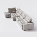 Ver imagem 6 de Sofá Volt com Chaise 4,40m em Boucle Alaska Bege - Home Mobily