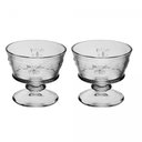 Ver imagem 1 de Conjunto 4 Taças de Sobremesa Lines Butterfly 240ml Vidro - Wolff