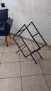 Ver imagem 7 de Porta Lenha 78cm Lareira Suporte Organizador Grande de Ferro