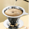 Coador Filtro de Café e Chá Inox de Alta Qualidade Reutilizável - 4