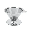 Ver imagem 1 de Coador Filtro de Café e Chá Inox de Alta Qualidade Reutilizável