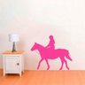 Adesivo de Parede Infantil Cavalo cavalgando Mod. 1-Especial 120X100cm - 1