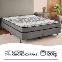 Colchão Casal Ortopédico Firme Sleep Time 138x188 Bf Colchões - 3