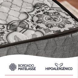 Colchão Casal Ortopédico Firme Sleep Time 138x188 Bf Colchões - 7
