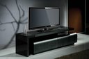 Ver imagem 2 de Rack Caue Extensivel Carvalho Preto com Laca - 4778