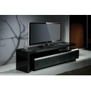 Ver imagem 2 de Rack Caue Extensivel Carvalho Preto com Laca - 4778