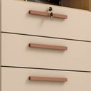 Ver imagem 4 de Comoda Rack 2p 4g Madri 121 Cm Carvalho Am Off White Incp