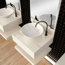 Ver imagem 3 de Prateleira em Porcelanato para Banheiro 60cm Pró