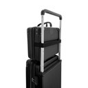Ver imagem 7 de Kit Mala Rígida 360° Bordo com Tsa Mais Frasqueira - Gladiador Wide E1 Cor: Preto