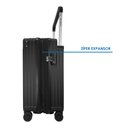 Ver imagem 4 de Kit Mala Rígida 360° Bordo com Tsa Mais Frasqueira - Gladiador Wide E1 Cor: Preto