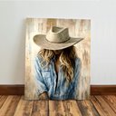 Ver imagem 5 de Kit 3 Quadro Decorativo Cavalo Aquarela Aestethic Moderno Qualidade Premium 40x28cm