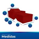 Ver imagem 7 de Poltrona Cama com Puff para Sala Confortavél Moderna Suede