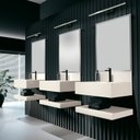 Ver imagem 1 de Prateleira em Porcelanato para Banheiro 80cm Pró Yescasa Branco/Bianco
