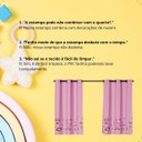 Ver imagem 7 de Cortina Blackout Infantil Pvc 2,20 X 1,30 Corta Luz Charme e Conforto Garantido