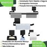 Kit Acessórios de Banheiro Ventosa Preto 5 Peças Duplo F.max - 5