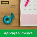 Ver imagem 3 de Fita Magica 19mm X 10m 3m Scotch C/ Dispenser Azul