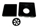 Ver imagem 3 de Ralo Inox Preto Demima Tampa Oculta Invisivel 10x10 Invisível